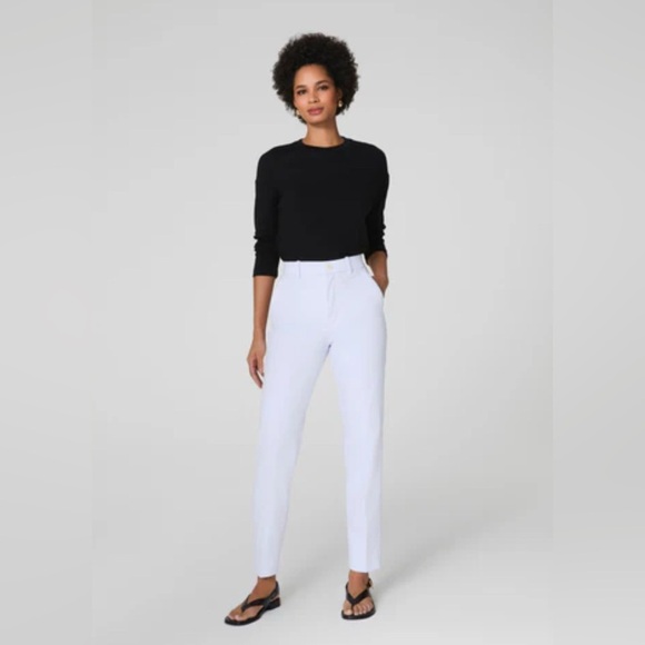 SPANXsupersmooth™ Stretch Twill
Slim Straight Pant
$128.00 Sz XL white shapewear - Picture 1 of 5